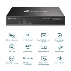 TP LINK 14Channel Network Video Recorder with 14 POE