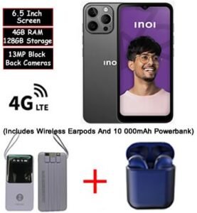 INOI A72 128GB Storage 4GB Memory NFC Android Smart Phone