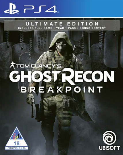 PS4 Tom Clancy Ghost Recon Breakpoint Ultimate Edition