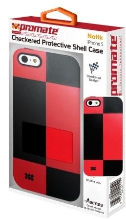 Promate Red Notik iPhone 5 Protective Shell Cover