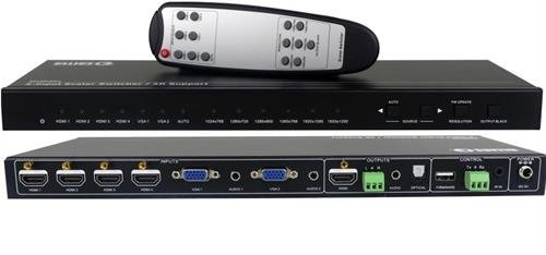 Ellies 6 Input Collaboration Switcher Scaler With 4K HDMI