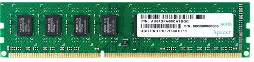 Apacer 4GB DDR3 1600Mhz Desktop Memory