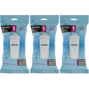 Feelive 3 Pack Aqua Optima Universal Water Filter