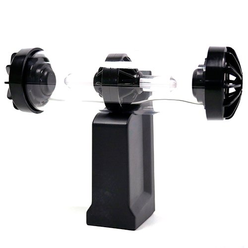 UniQue Transparent Tube Blue LED Light Stereo Speaker