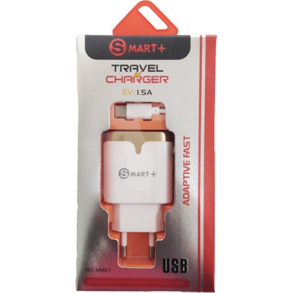 Geeko SMART+ USB Travel Charger with Type