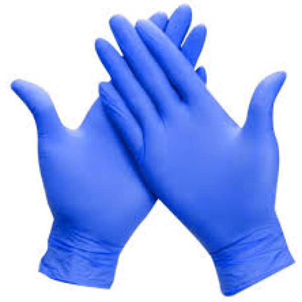 MEDTEX NITRILE EXAM 100 X GLOVES LARGE