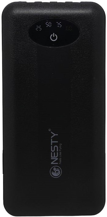 Nesty 10000mAh Black Multi Functional Power Bank