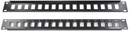 NetiX 16 PPort Blank Patch Panel