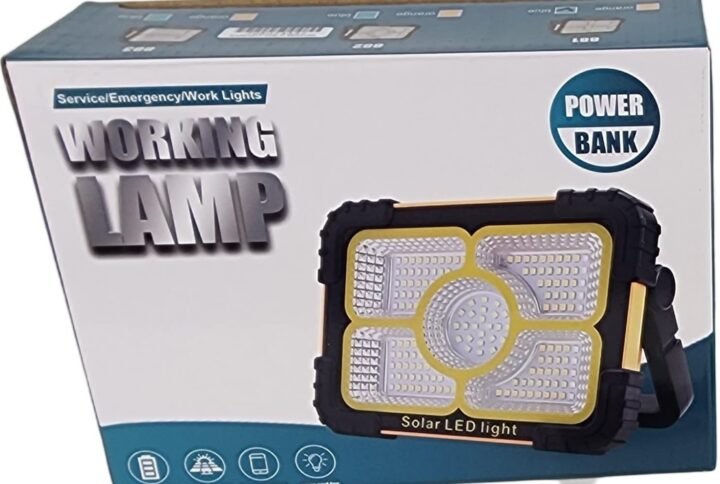 Solarix LED Solar Floodlamp With Power Bank