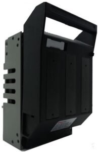 Solarix NT00 Horizontal Mount 3 Pole 160A DC Fuse Holder