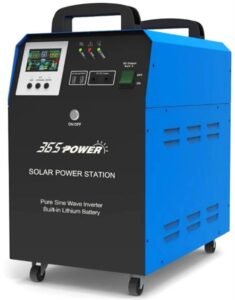 Solarix 365Power 1KVA Mobile Inverter and Lithium LiFePo4