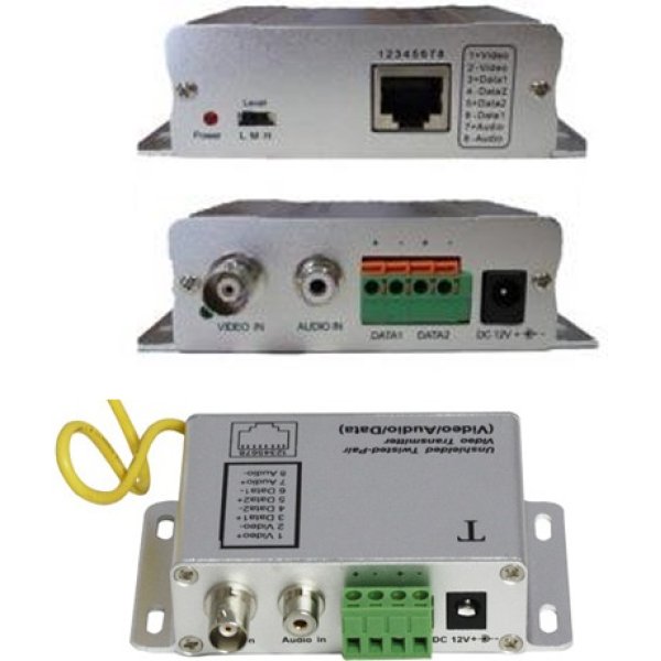 SECURNIX 1CH ACTIVE V/AUDIO/TRANSMITTER