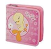 Tweety 40 CD Wallet Colour PINK Retail Box