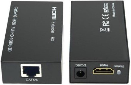 UniQue HDMI Extender 60 MTR CAT5 CAT6
