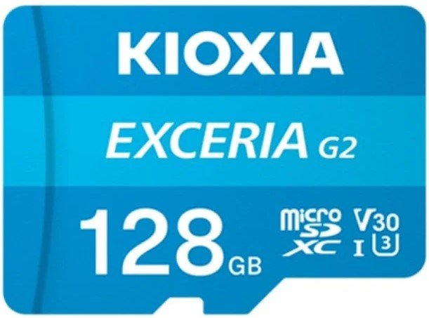 Kioxia Exceria G2  128GB MicroSDXC Memory Card
