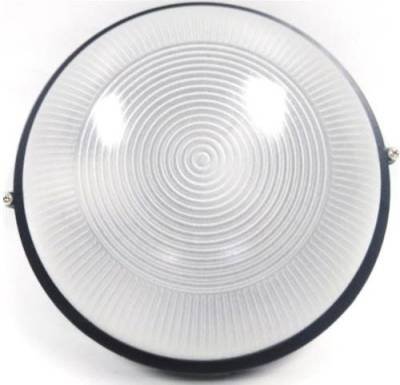 Noble Black Pays Round Bulkhead Light Fitting Large